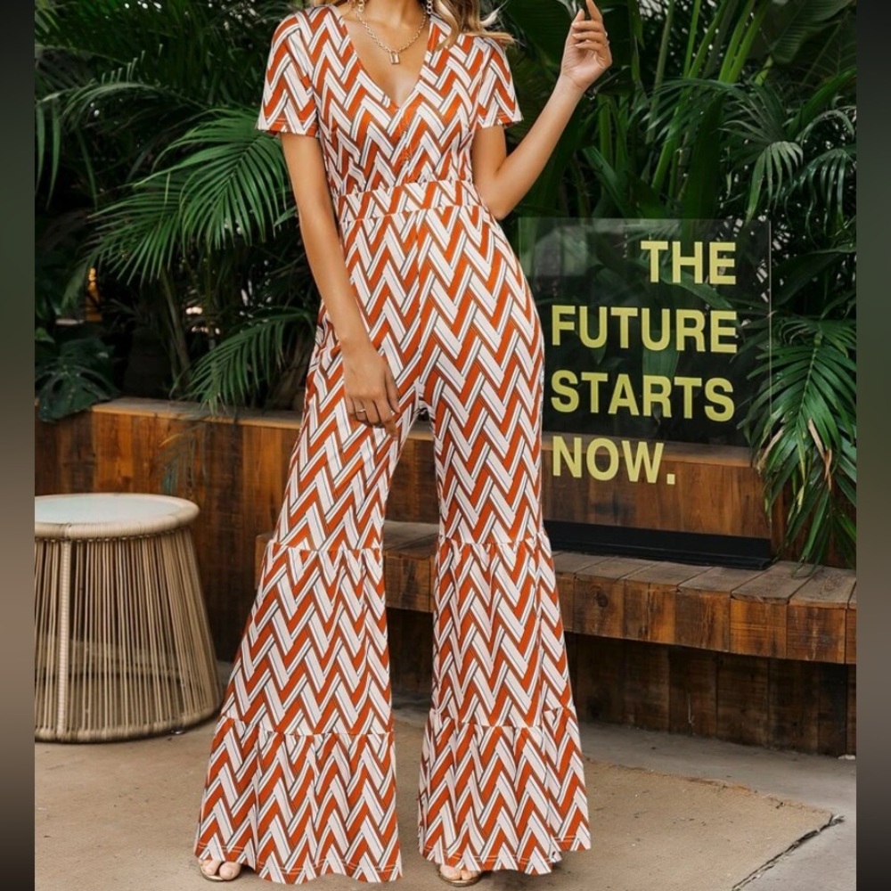 Retro 70’s style jumpsuit
